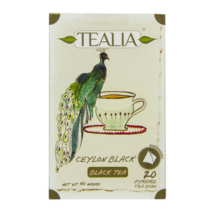 Tealia Ceylon Black 20 Tea Bags