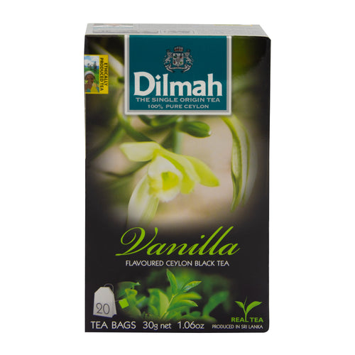 Dilmah Vanilla Flavoured Ceylon Black Tea | Ceylon Tea Store