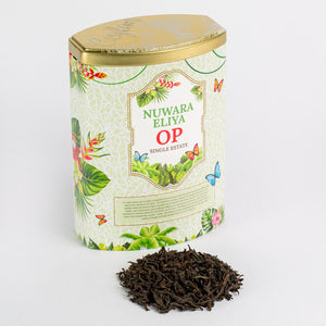 Halpe Nuwara Eliya OP Loose Leaf Tea 100g Caddy | Ceylon Tea Store
