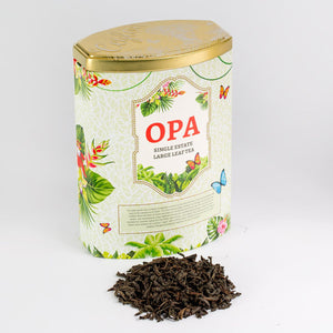 Halpe Luxury OPA Single Estate Loose Leaf Tea 100g Caddy | Ceylon Tea Store